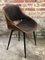Scandinavian Style Brown Fabric Chairs in Curved Plywood, Set of 6, Image 2