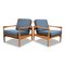 Vintage Swedish Oak Kolding Lounge Chairs by Erik Wørts for Ikea, Set of 2 1