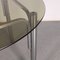 Mid-Century Glass & Steel Dining Table, Image 3