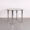 Mid-Century Glass & Steel Dining Table, Image 1