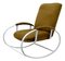 Vintage Rocking Chair in the Style of Renato Zevi, 1970s, Image 4