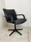 Steel Artifort Desk Chair in Black Leather by Geoffrey Harcourt, 1970s, Image 9