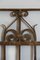 Large Antique Wrought Iron Door or Fence Grille, 1900s 2