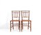 Art Nouveau Side Chairs in Faux Bamboo, Set of 2 2