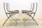 One Off Hand-Painted Luisa Dining Chairs by Marcello Cuneo, Set of 4 13