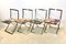 One Off Hand-Painted Luisa Dining Chairs by Marcello Cuneo, Set of 4 2