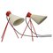 Lampes de Bureau Mid-Century par Josef Hurka, 1960s, Set de 2 1