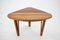 Organic Solid Teak Coffee Table, Denmark, 1970s 2