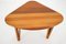 Organic Solid Teak Coffee Table, Denmark, 1970s 3