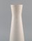 Vase en Céramique Émaillée Blanche de European Studio Ceramicist 4