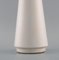 Vase in White Glazed Ceramics from European Studio Ceramicist 5