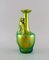 Art Nouveau Zsolnay Vase in Glazed Ceramics with Sitting Woman 2