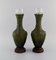 Antique Art Nouveau Vases from Hippolyte François Moreau, Set of 2 2