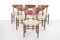 Model 316 Dining Chairs by Peter Hvidt & Orla Molgaard Nielsen, Set of 6 2