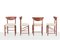 Model 316 Dining Chairs by Peter Hvidt & Orla Molgaard Nielsen, Set of 6 3