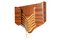 Teak & Plywood Coat Rack from Ycki, Sweden, Image 1