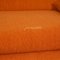 Orange Fabric Multy 2-Seat Sofa with Sleeping Function from Ligne Roset 4