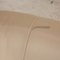 Cream Leather Onda 4-Seat Sofa by Rolf Benz 4