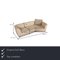 Cream Leather Onda 4-Seat Sofa by Rolf Benz 2