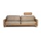 Beige Leather Ego 4-Seat Sofa by Rolf Benz 1