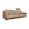 Beige Leather Ego 4-Seat Sofa by Rolf Benz 9