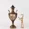 Ceramic & Brass Vase 2