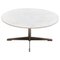 Mid-Century Marble Round Coffee Table, 1960s, Image 1