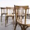 Classic Dark Oak and Bentwood Dining Chairs from Baumann, 1980s, Set of 6 3