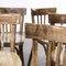 Classic Dark Oak and Bentwood Dining Chairs from Baumann, 1980s, Set of 8 4