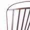 Italian Outdoor Chairs in Red by Emu, 1970s, Set of 6, Image 9