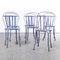 Italian Outdoor Chairs in Blue by Emu, 1970s, Set of 6 6