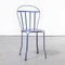 Italian Outdoor Chairs in Blue by Emu, 1970s, Set of 6 1