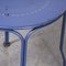 Italian Outdoor Chairs in Blue by Emu, 1970s, Set of 6 2