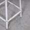 French Grey Laboratory Stool with Footrest, 1970s 5