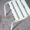 French Mint Metal Outdoor Stacking Chair from ArtProg, 1950s 5