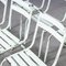 French Mint Metal Outdoor Stacking Chairs from Artprog, 1950s, Set of 6 6