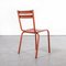 French Metal Outdoor Stacking Chair from Artprog, 1950s 8