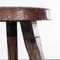 Mid-Century French Brutalist Stool by Charlotte Perriand, 1950s, Image 2