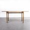Oak Rectangular Dining Table by Pierre Gautier-Delaye, 1950s 3