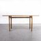 Oak Rectangular Dining Table by Pierre Gautier-Delaye, 1950s, Image 3