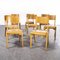 Lamstak Dining Chairs by James Leonard for ESA, 1950s, Set of 8 3