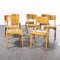 Lamstak Dining Chairs by James Leonard for ESA, 1950s, Set of 8, Image 3