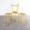 French Industrial Stacking High Stools from Mullca, 1950s, Set of 4 3