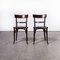 Dark Dining or Side Chairs by Michael Thonet, 1950s, Set of 2, Image 1