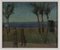 Ivar Morsing, paisaje sueco, mediados del siglo XX, óleo sobre lienzo, Imagen 1
