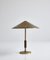 Danish Modern Table Lamp in Brass by Bent Karlby for Lyfa, 1956 3