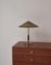 Danish Modern Table Lamp in Brass by Bent Karlby for Lyfa, 1956, Image 2