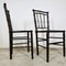 Vintage Faux Bamboo Dining Chairs, Set of 2 3