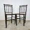 Vintage Faux Bamboo Dining Chairs, Set of 2 4