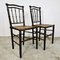 Vintage Faux Bamboo Dining Chairs, Set of 2 1
